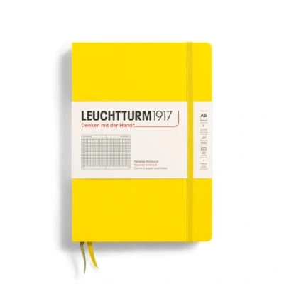 Obrázek Leuchtturm1917 zápisník Medium (A5), tvrdé desky, 249 stran, citron
