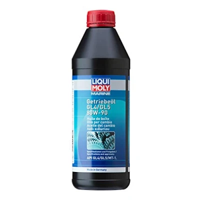 Obrázek LIQUI MOLY Marine Getriebeöl GL4/GL5 80W 90 1 L Boot Art. Nr.: 25068, farblos