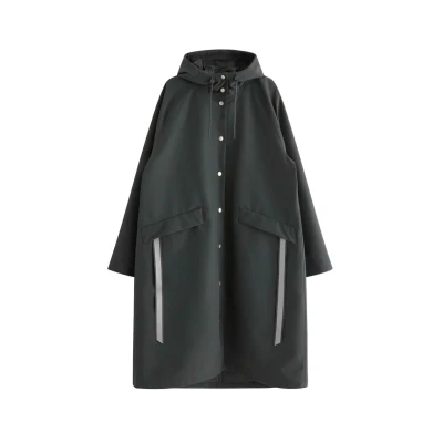Obrázek Lindex RAIN Vodotěsná bunda, Ženy, Velikost: 48/50, Dark dusty grey