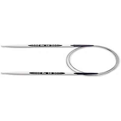 Obrázek PRYM Kruhová pletací jehla, ergonomický design/jehly, plast, vícebarevný, 5 mm, 80 cm