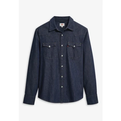 Obrázek Levi&#039;s Barstow Western Košile, Muži, Velikost: Medium, Red cast rinse marbled