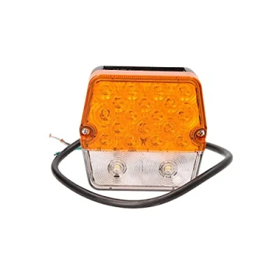Obrázek HELLA VALUEFIT směrové světlo LED 24V / 12V nástavba/šroubované zástrčka: otevřené konce kabelu vpředu množství: 1 2BE 357 023 001, bílá/oranžová