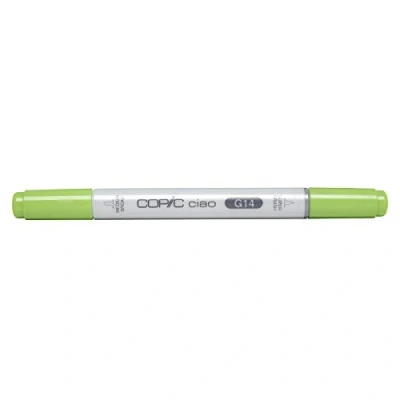 Obrázek COPIC Ciao Marker typ G 14, Apple Green, univerzální zvýrazňovač rozvržení, na bázi alkoholu, se středně širokým a kartáčovým hrotem