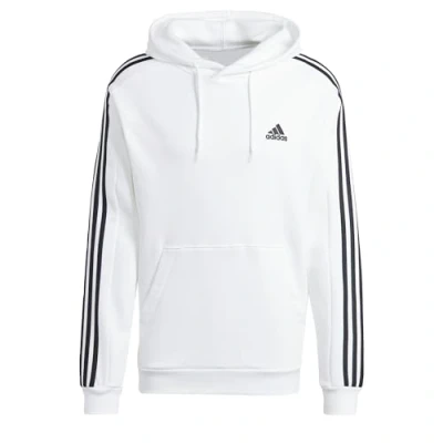 Obrázek adidas Sportswear Essentials 3 Stripes Mikina s kapucí, Muži, Velikost: Medium, White