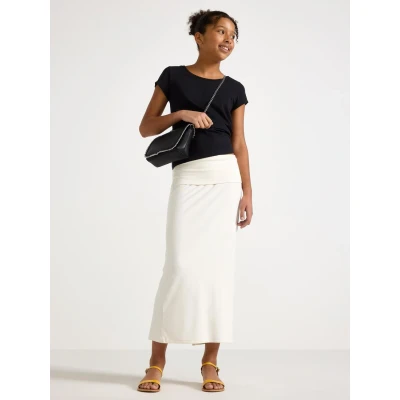 Obrázek Lindex Pouzdrová sukně pro děti, Velikost: 134/140, Off white
