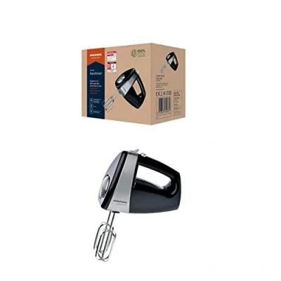Obrázek Grundig Ruční mixér HM 5040 Premium (300 wattů), černo stříbrný