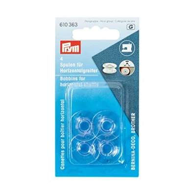 Obrázek Dózy na šicí stroji Prym 610363, horizontální, 21,2 mm, transparentní, mm