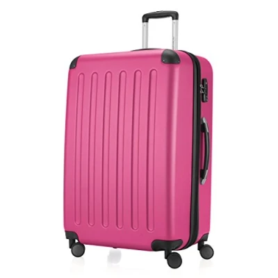 Obrázek HAUPTSTADTKOFFER SPREE velký skořepinový Kufr na kolečkách cestovní kufr, 4 dvojitá kolečka, 75 cm, 119 l, Magenta,