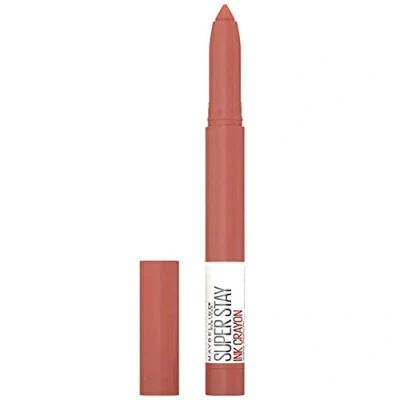 Obrázek Maybelline New York Rtěnka, Super Stay Ink Crayon, matná a dlouhotrvající, č. 100 Reach High, 1,5 g