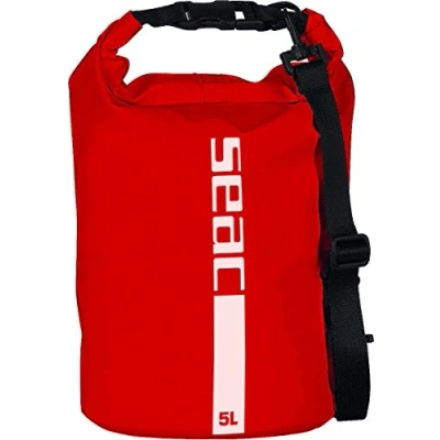 Obrázek Seac Dry Bag, Wasserdichte Tasche Ideal für Tauchen, Bootfahren und Reisen, 5 lt, rot