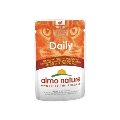 Obrázek Kapsička ALMO NATURE Daily Menu kuře a kachna 70g