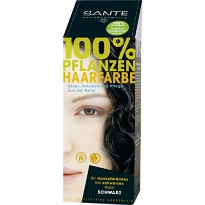 Obrázek Přírodní kosmetika Sante, barva na vlasy, rostlinný prášek, 100 g
