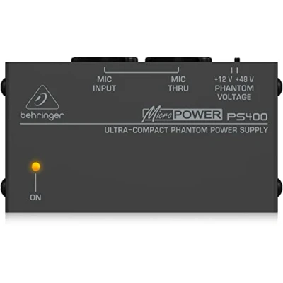 Obrázek Best Price Square Phantom PWR Supply, 12/+48V PS400 by BEHRINGER