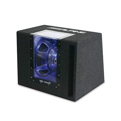 Obrázek Alpine Electronics BANDPASS GEHÄUSESUBWOOFER (4Ohm), SBG 1244BP, Schwarz