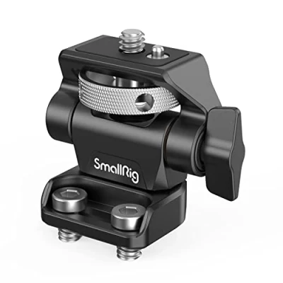 Obrázek SMALLRIG Kamera monitor Mount, Swivel 360 a Tilt 180, nastavitelný držák s 1/4&quot; 20 šrouby pro 5&quot; 7&quot; 2904B