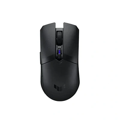 Obrázek ASUS TUF Gaming M4 Wireless optická herní myš (bezdrátová, pro obě ruce, senzor 12 000 DPI, tlačítko Aura Sync, šest programovatelných tlačítek), černá