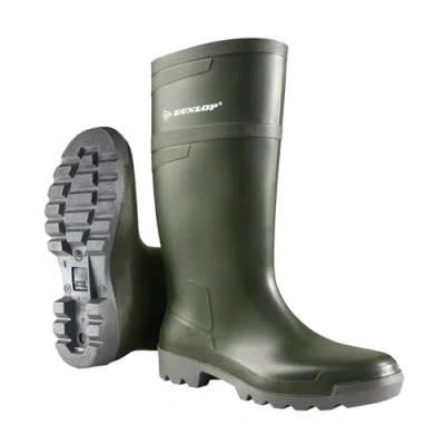 Obrázek Dunlop W486711 HOBBY kolena Unisex gumové holínky pro dospělé, Zelená Groen 08