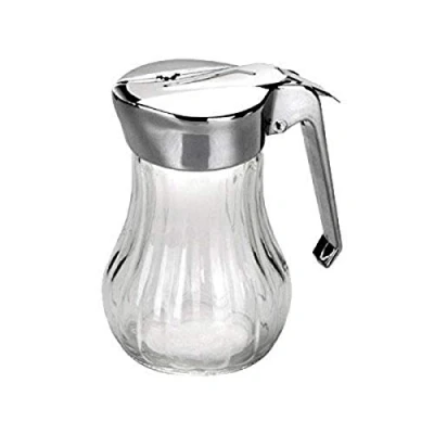 Obrázek ibili 755300 dávkovač medu, 250 ml, sklo, transparentní / stříbrný, 8 x 15 cm