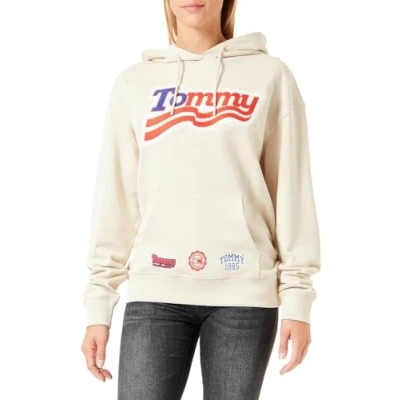 Obrázek Tommy Jeans Dámské mikiny, Béžová