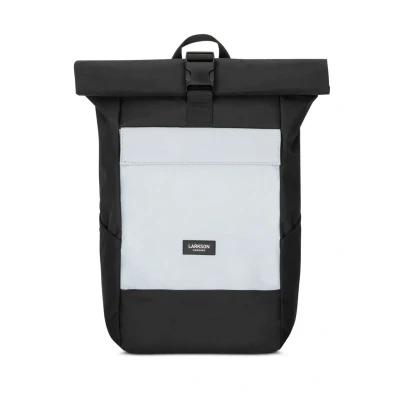 Obrázek Larkson NO 4 Reflective Rolltop Batoh, Velikost: One Size, Schwarz reflektierend