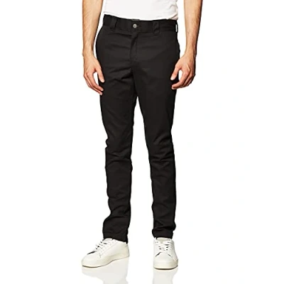 Obrázek Dickies Pánské Slim Skinny Work kalhoty, černá (Black)