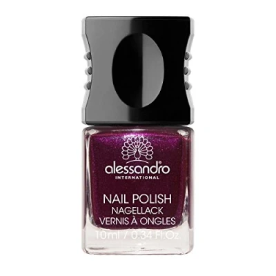 Obrázek alessandro Lak na nehty 90 purple Purpose, 10 ml
