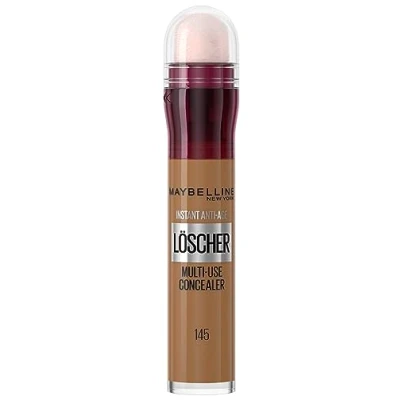 Obrázek Maybelline New York krycí tužka, Instant Anti Age Effekt Concealer, Hasicí přístroj s mikrohasicím aplikátorem, č. 145 teplá olivová, 6,8 ml