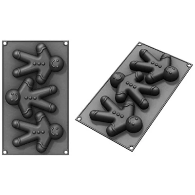 Obrázek PATISSE MOULE SILICONE 3 MINI BONHOMMES/MANELES FDS 010506
