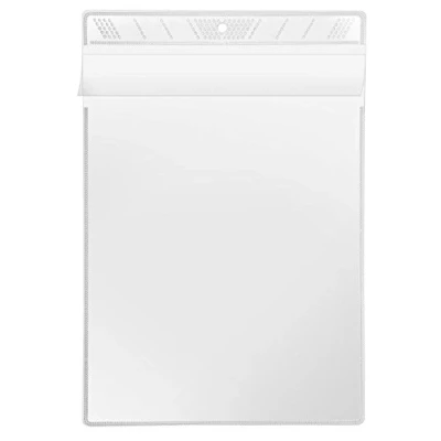 Obrázek VELOFLEX 3305010 Sichttasche DIN A5, Schutzhülle, Sichthülle, Aufhängehülle, zum Aufhängen, glasklar, 10 Stück