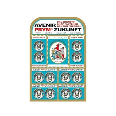 Obrázek Prym 341220 patentní knoflíky MS 17 mm stříbrná barva