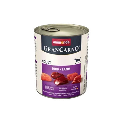 Obrázek Animonda Konzerva GRAN CARNO Adult hovězí a jehněčí 800g