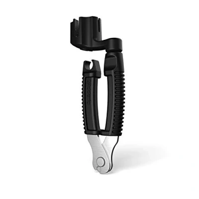 Obrázek D&#039;Addario Accessories Pro Winder natahovač kytarových strun, kytarové struny, tahač na trsátka ultimativní ergonomický nástroj kytaru vše v jednom, k zahájení černý