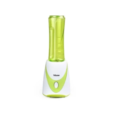 Obrázek Tristar Smoothie Maker / mléčný shake (250 wattů) s 0,5litrovým mixovacím nástavcem (láhev na pití) čepelemi z ušlechtilé oceli a příslušenstvím vhodným do myčky BL 4435