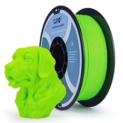Obrázek ZIRO PETG Filament 1,75 mm do 3D tiskárny 1 kg, přesnost rozměrů +/ 0,03 mm, zelená