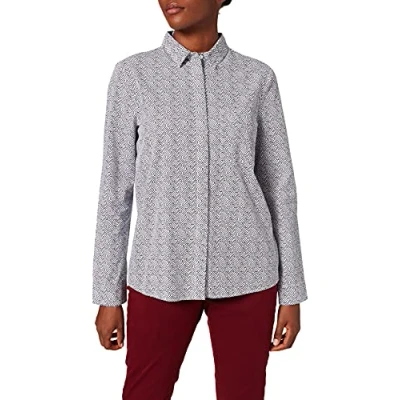 Obrázek Yargıcı dámský Long Sleeve košile halenky XS černá (Black 001)