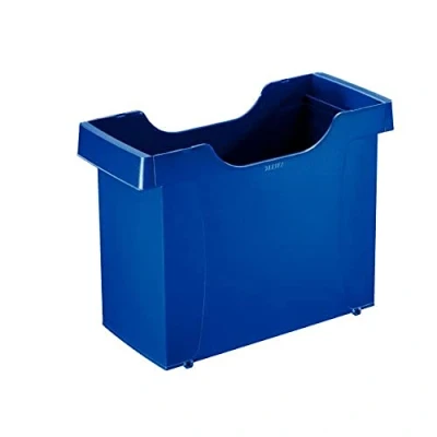 Obrázek Leitz Box na závěsné desky Uni A4, až pro 20 plněných závěsných složek modrý, série Plus, 19080035