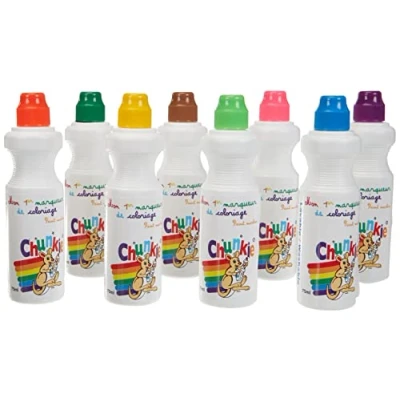 Obrázek Chunkie ch41625 Set 8 Marker Kunststoff Tropical 13 x 5 10 cm