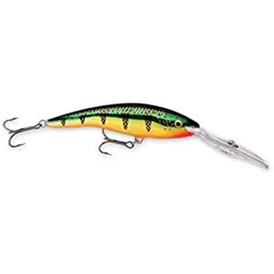 Obrázek Rapala Rybářská návnada Deep Tail Dancer Rybářské příslušenství z balzového dřeva stabilní lopata na potápění sladkovodní spřádání hloubka běhu 9 m rybí 11 cm, 22 g