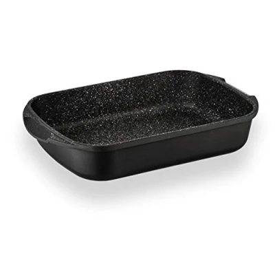 Obrázek Barazzoni die Kochen besondere Lasagneform 30 x 22 cm Nero Puntinato