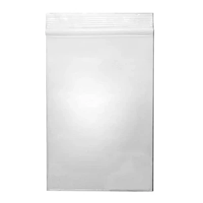 Obrázek 100 kusů sáčků se zapínáním na patenty, 40 x 60 mm, 4 6 cm, 90 my, extra silné, sáčky zip s uzávěrem, opakovaně uzavíratelné, plastové zipem a sáčky, vhodné pro FBA! WeltiesSmartTools