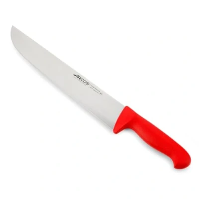 Obrázek Arcos Serie 2900 Metzger nůž steakových nožů čepele Nitrum Litinový 300 mm rukojeť Polypropylen Barva Červená