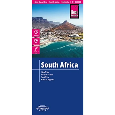 Obrázek Reise Know How Landkarte Südafrika / South Africa (1:1.400.000): reiß und wasserfest (world mapping project)