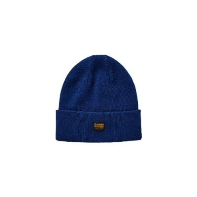 Obrázek G STAR Pánské Effo Long Beanie Accessories, Modrá (ballpen blue D16624 C754 1822)
