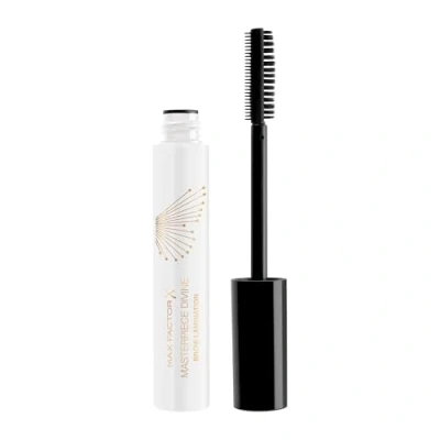 Obrázek Max Factor Masterpiece Divine Brow Lamination gel, gel na obočí s pečující gelovou voskovou recepturou pro profesionální laminační vzhled, barva 001 Clear
