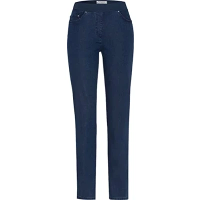 Obrázek Raphaela by Brax Dámský styl Pamina Rundum Jersey skluz Super Dynamic Denim Slim Jeans, Tmavě modrá