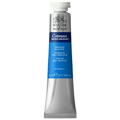 Obrázek Winsor &amp; Newton 0308139 Cotman akvarelová barva s vynikající průhledností, barevnou silou a zpracovatelskými vlastnostmi, vodní 21 ml tuba barevný odstín