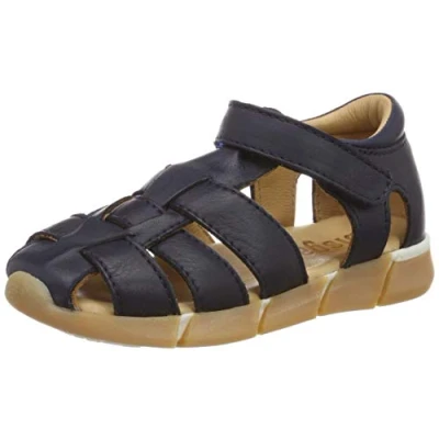Obrázek Bisgaard Unisex dětské 70267.119 uzavřené sandály, Námořnická modrá