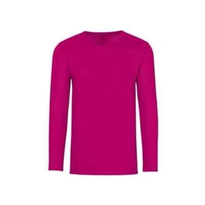 Obrázek Trigema Dívčí tričko s dlouhým rukávem, Růžová (Magenta 030), 116