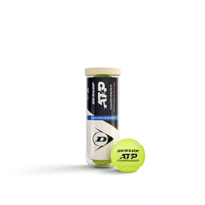 Obrázek DUNLOP Tenisový míček ATP Championship na písek, tvrdé hřiště a trávník (3 míče)