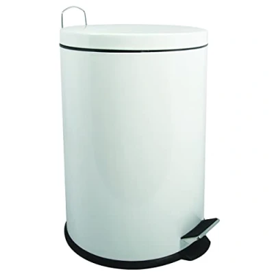 Obrázek Msv 100024 odpadkový koš, kov, 20 L, Bílá
